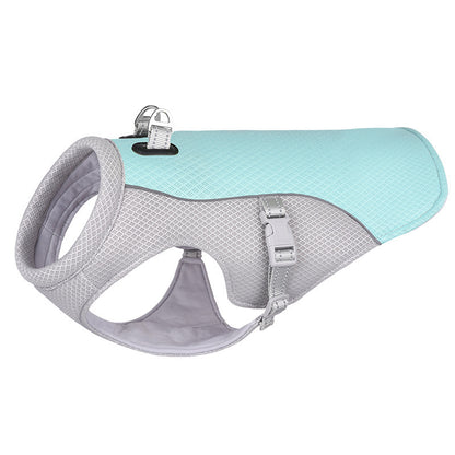 Summer Dog Cooling Vest - Heat Resistant Breathable Pet Clothing