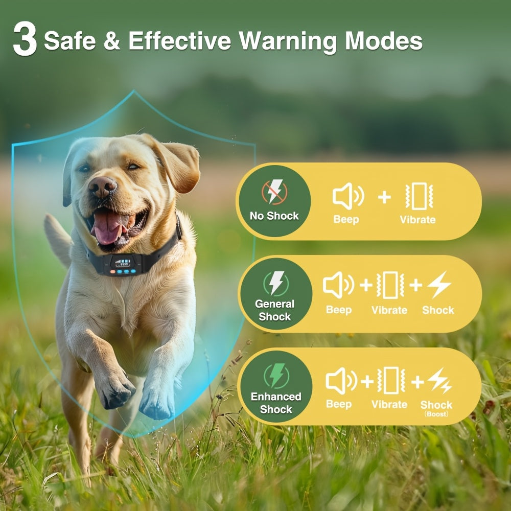 GPS Wireless Dog Fence 33-9999 Yards GPS Wireless Dog Fence - Electric Fence For Dogs With 3 Warning Modes, Rechargeable Dog Fence System | Purrfect Pet Haven