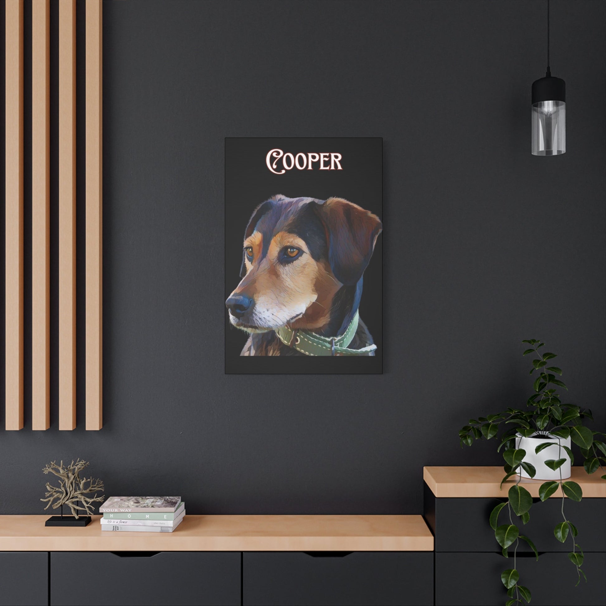Custom Portrait Cartoon Photo Canvas Print Matte Canvas - Upload Your Photo | Purrfect Pet Haven