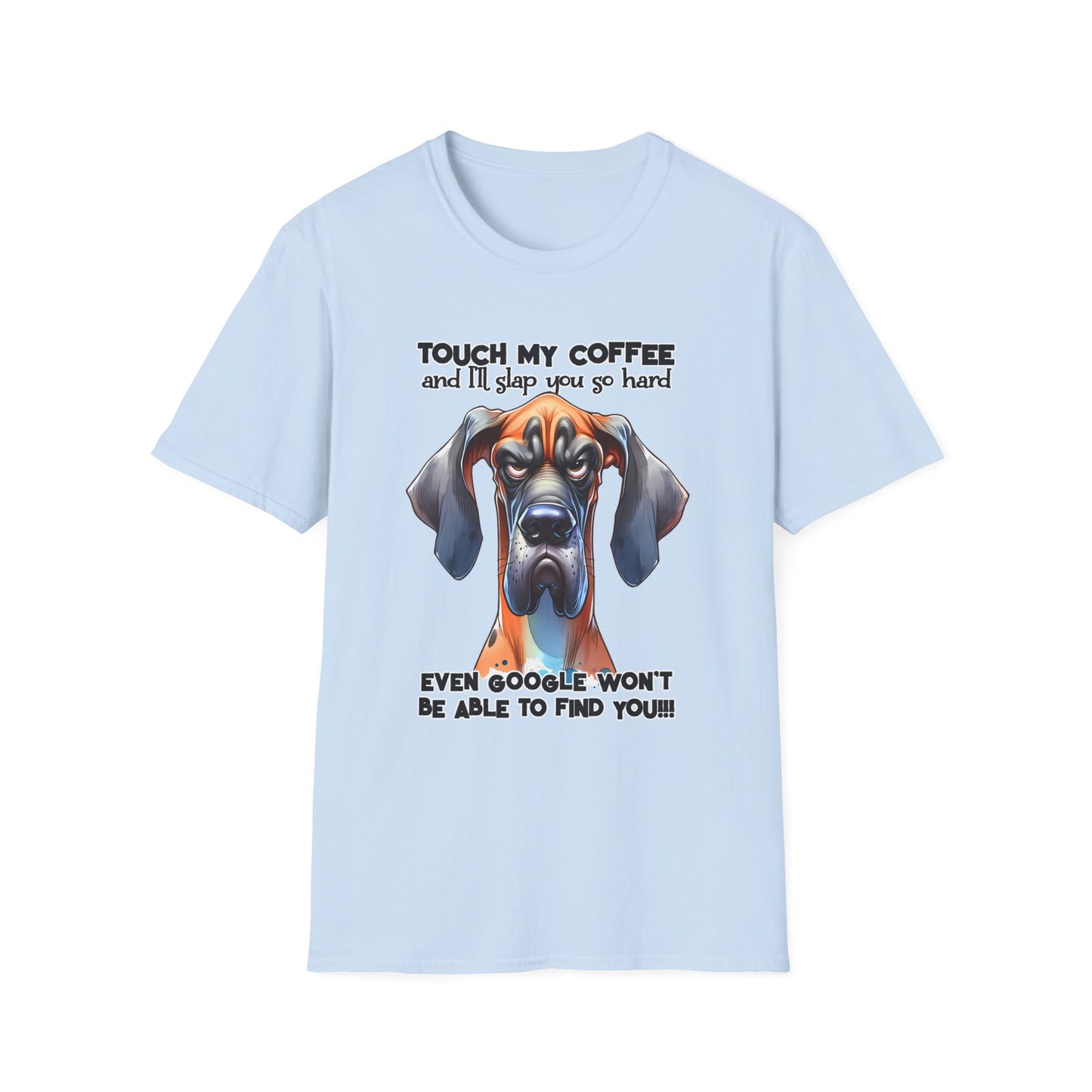Funny Dog Coffee Lover T-Shirt - Hilarious Pet Parent Humor Tee