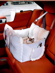 Secure Pet Car Seat Carrier - Comfortable Padded Sling