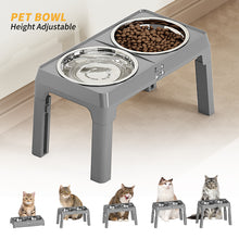 Elevated Dog Bowls - Height Adjustable Feeding Station - Purrfect Pet Haven
