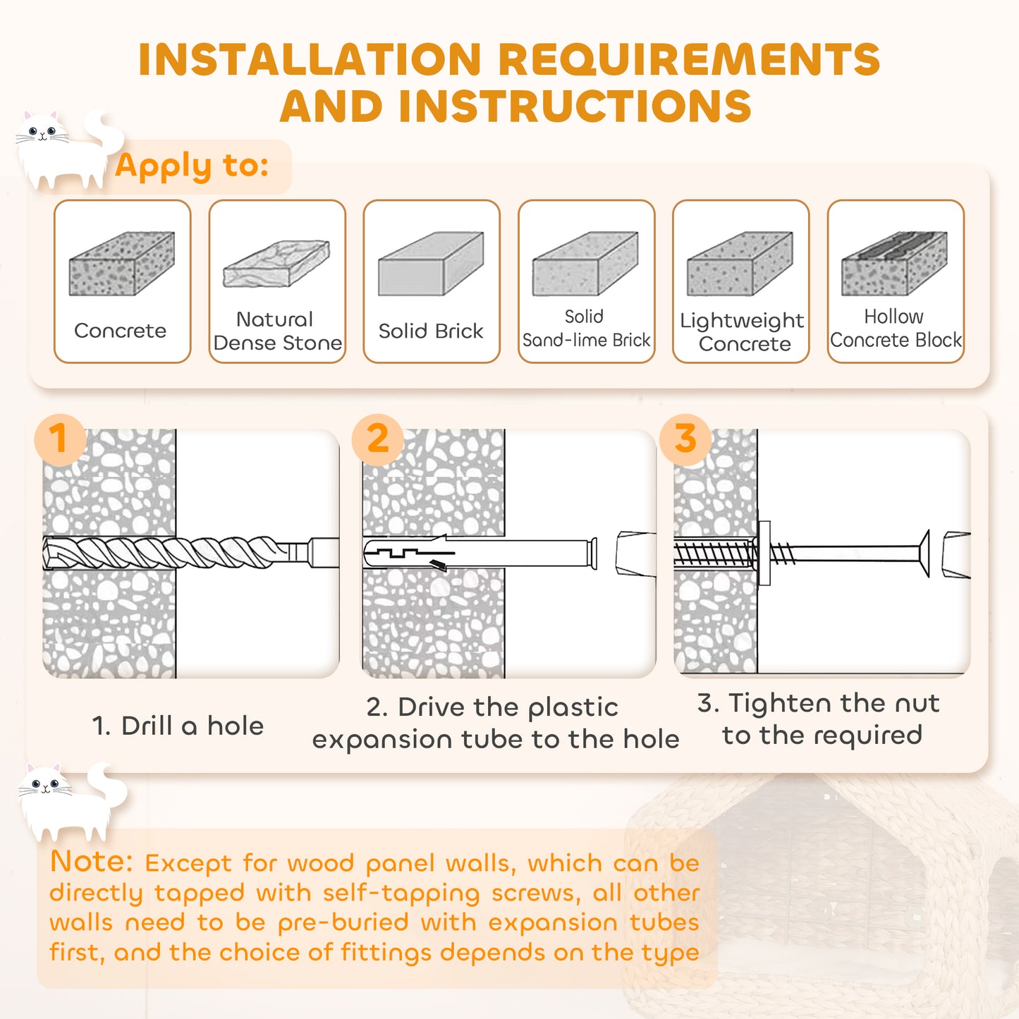 Seagrass Sky Pod - Wall Mounted Cat Hideaway