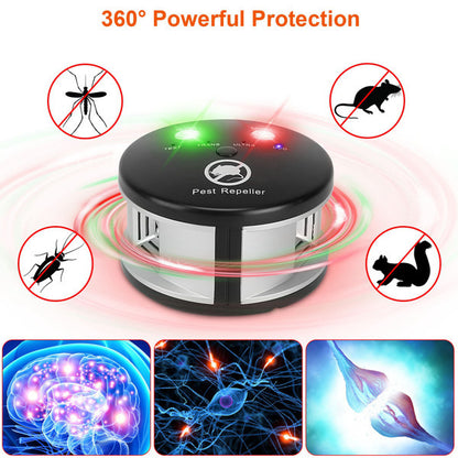 Ultrasonic Pest Repellent - 4 Modes for 3229 Sq Ft