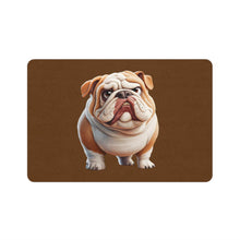 Adorable Bulldog Pet Food Mat - Non-Slip Feeding Mat for Dogs | Purrfect Pet Haven
