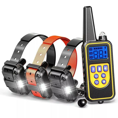 Dog Training Collar - 3000 FT Remote Waterproof Rechargeable