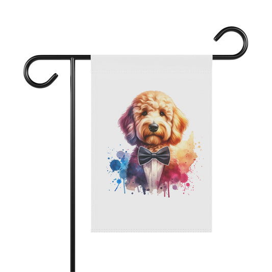 Whimsical Dog Garden Banner - Colorful Pet Decoration for Home & Garden | Purrfect Pet Haven