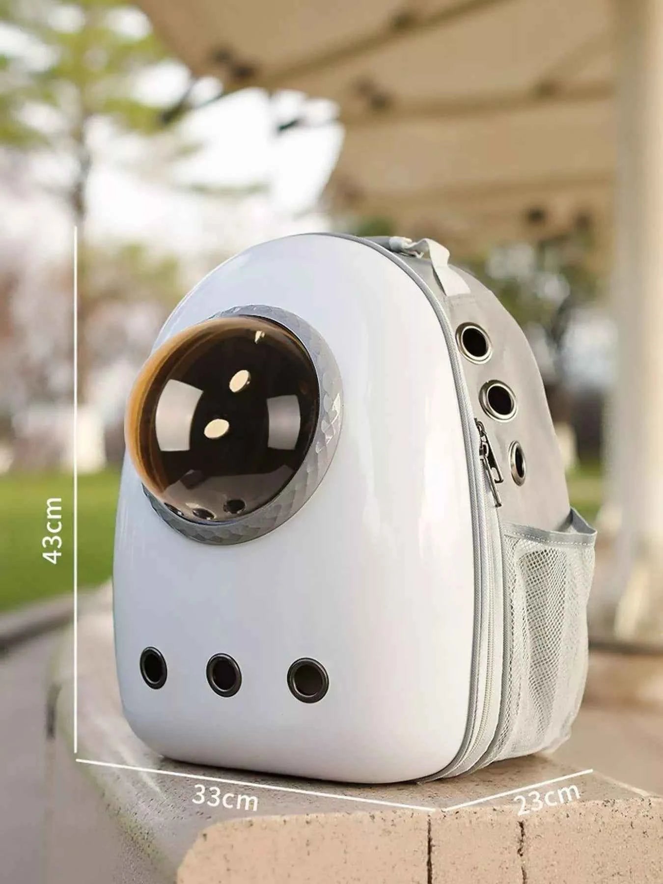 Space Capsule Transparent Pet Carrier Backpack