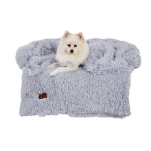 Dog Couch Bed Mat - Fluffy with Blanket