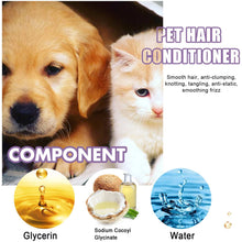 Pet Hair Cleaning And Care, Fluffy And Smooth Without Tangling, Pet Hair Care Cream