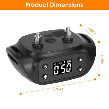 Dog GPS Tracker & Fence - 2-in-1 Wireless Boundary System