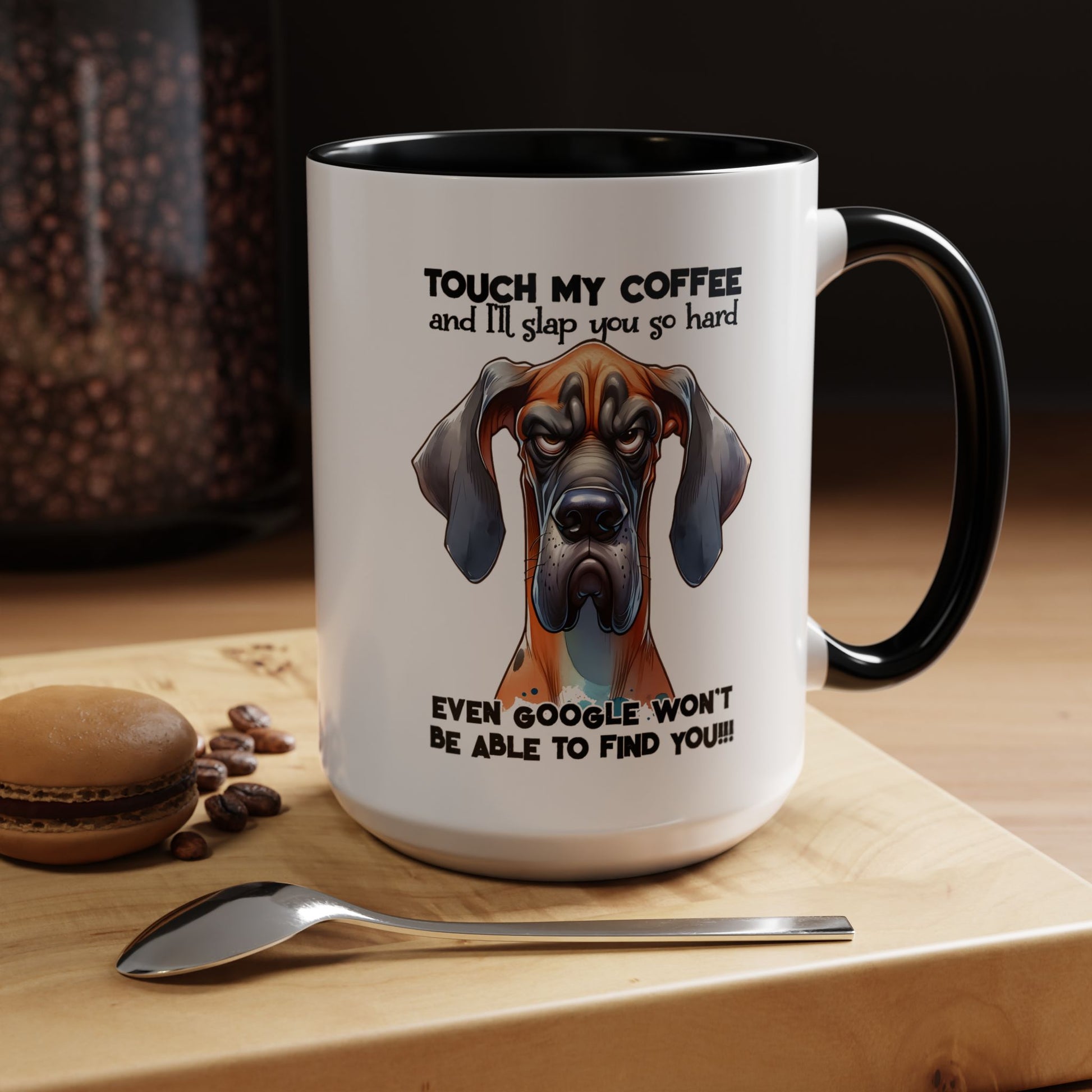 Funny Dog Coffee Mug for Pet Lovers – Tough Coffee Quote – Gift for Dog Owners | Purrfect Pet Haven