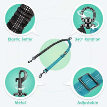 Shock Absorbing Retractable Leash for Two Dogs - Maintain Control