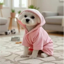 Pet Bath Towel Dog Wearable Bathrobe Soft And Thickened Fleece