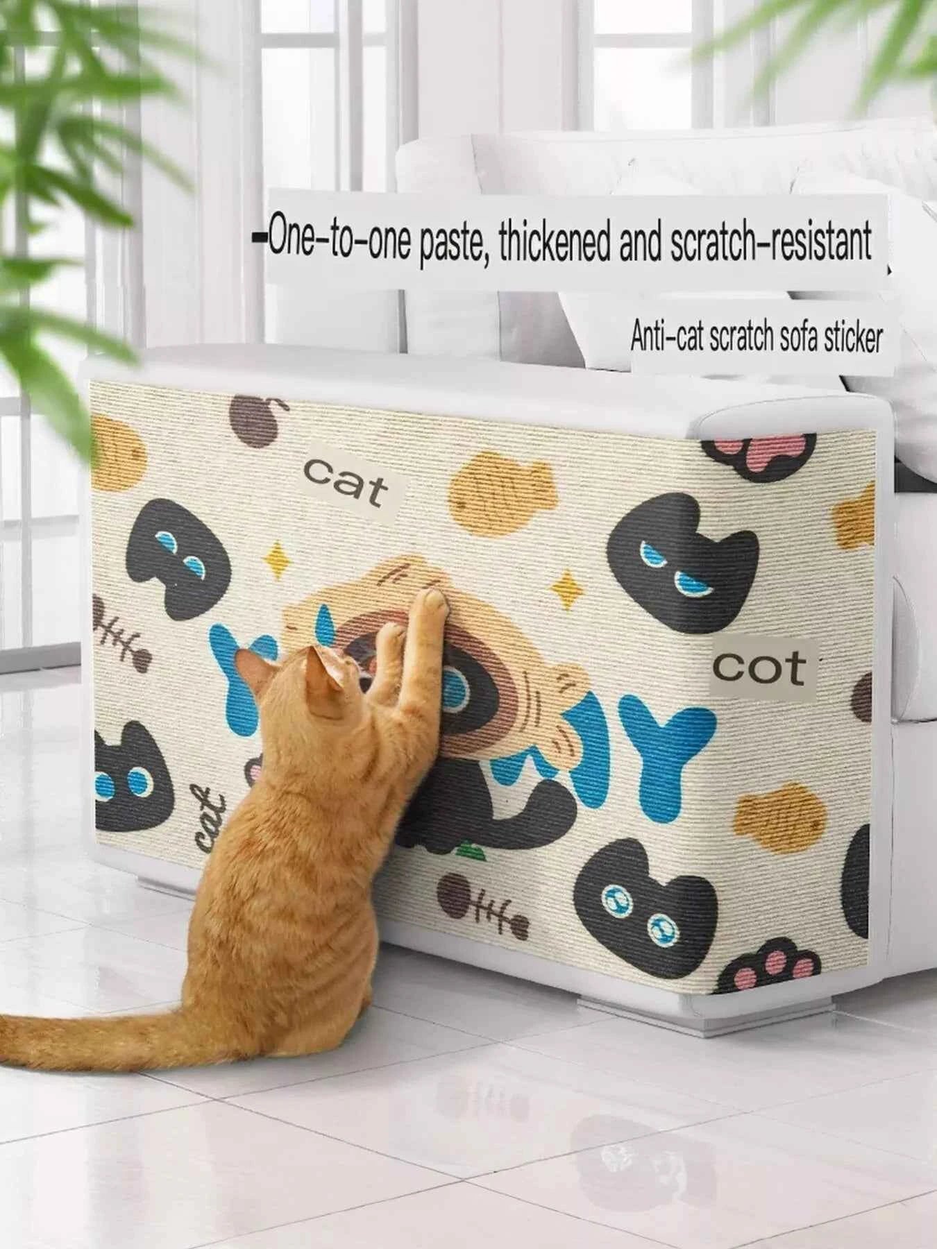 Cartoon Pattern Anti-Scratch Sofa Pet Furniture Protector
