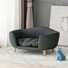 Luxurious Modern Dog Couch - Birch Wood
