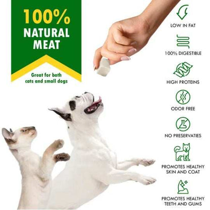 Freeze Dried Pet Treats - Premium Cubes For Cats & Dogs 5.3 Oz