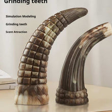 Natural Ox Horn Dog Chew - Long-Lasting Teeth Grinding for Heavy Chewers