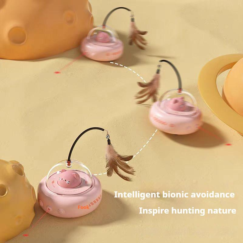 Laser Chase Car - Smart Electric Cat Toy with Auto Pointer - Purrfect Pet Haven