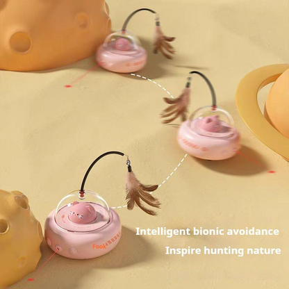 Laser Chase Car - Smart Electric Cat Toy with Auto Pointer - Purrfect Pet Haven