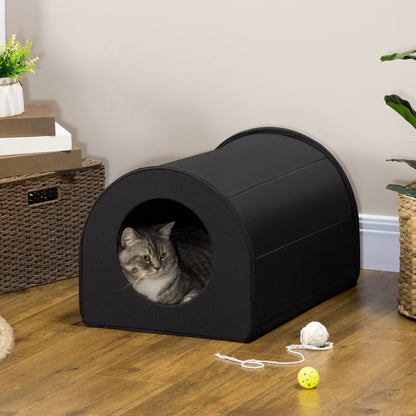 Cozy Warmth Haven - Heated Cat House Shelter - Purrfect Pet Haven