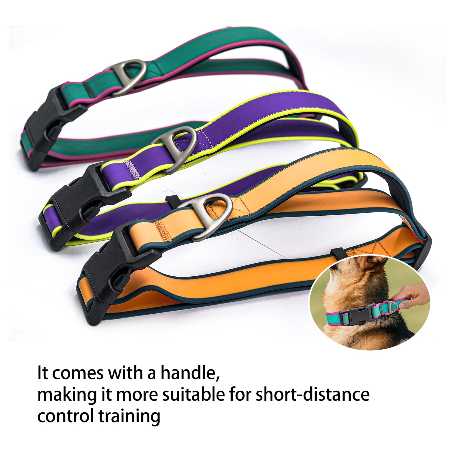 Tactical Dog Collar - Waterproof Working Dog Control Collar - Purrfect Pet Haven