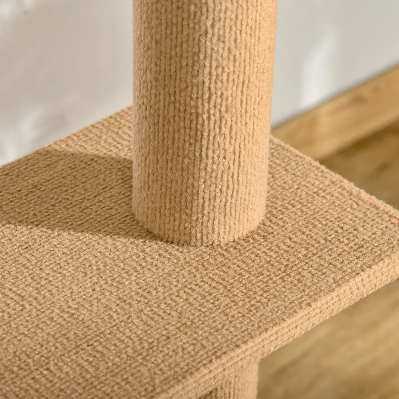 Cat Tree - Floor to Ceiling 8.5 Ft Climbing Tower - Purrfect Pet Haven