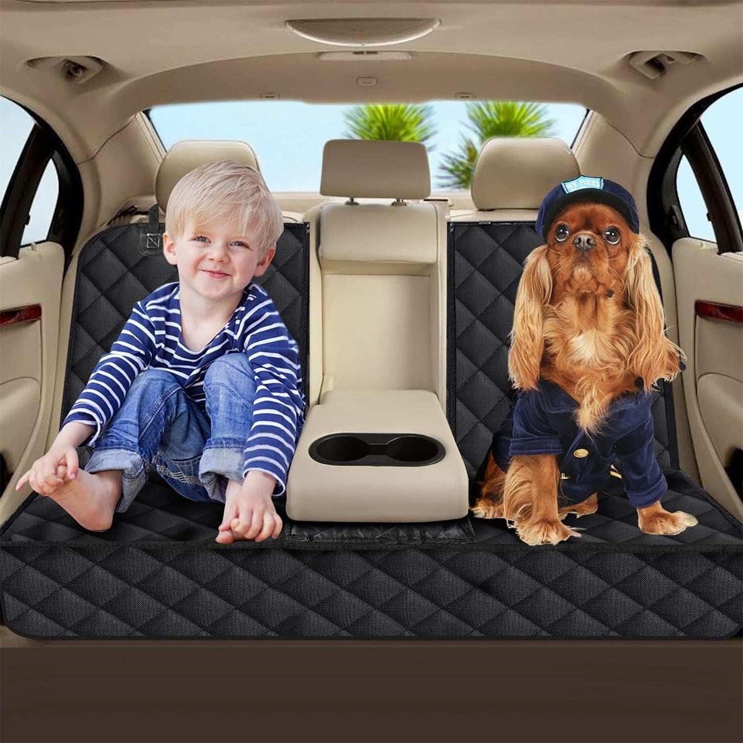Waterproof Scratch Proof Pet Dog Car Seat Cover Rear Protector Mat