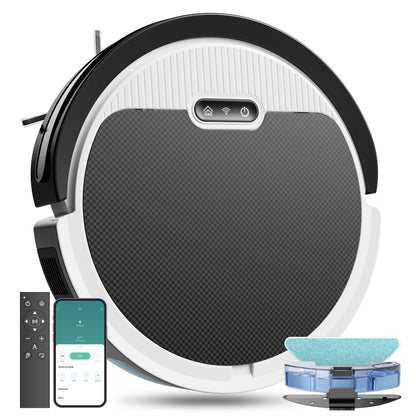 Pet Hair Robot Vacuum - 3-in-1 Cleaner