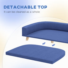 Dog Sofa Couch Bed - Large Washable Cushion for Dogs & Cats