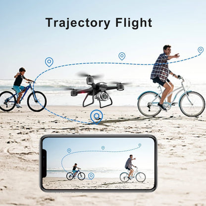 V14 Professional Pet Photography Drone - 6K HD Dual Camera WiFi FPV