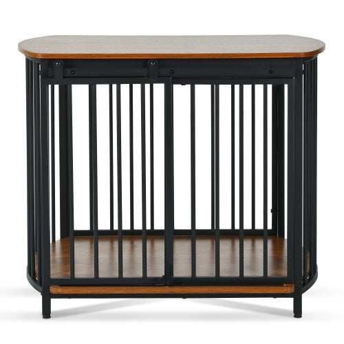 Furniture Style Dog Crate For Small And Medium Dogs - Modern Wooden End Table Kennel