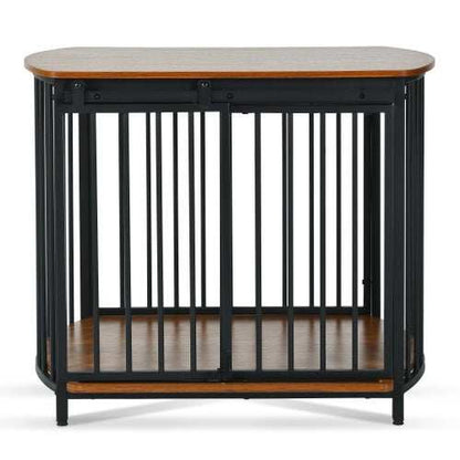 Furniture Style Dog Crate For Small And Medium Dogs - Modern Wooden End Table Kennel