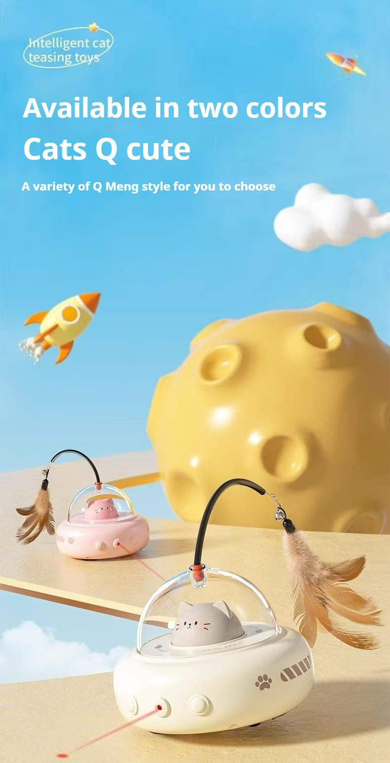 Laser Chase Car - Smart Electric Cat Toy with Auto Pointer - Purrfect Pet Haven