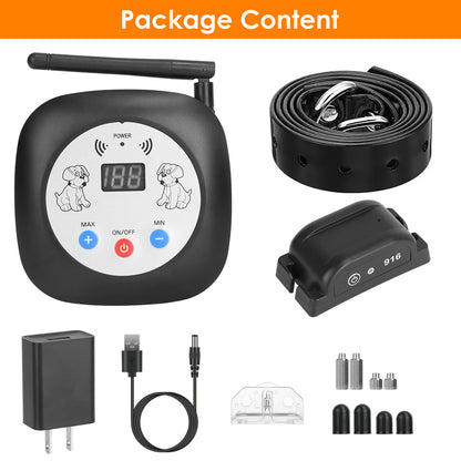 Wireless Dog Fence System - 328FT GPS
