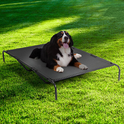 Elevated Cooling Dog Bed - Heavy Duty 175lb