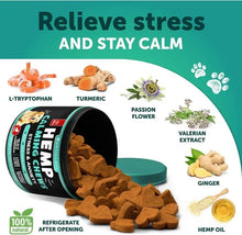 Hemp Calming Chews for Dogs - Anxiety Relief 120 Treats - Purrfect Pet Haven