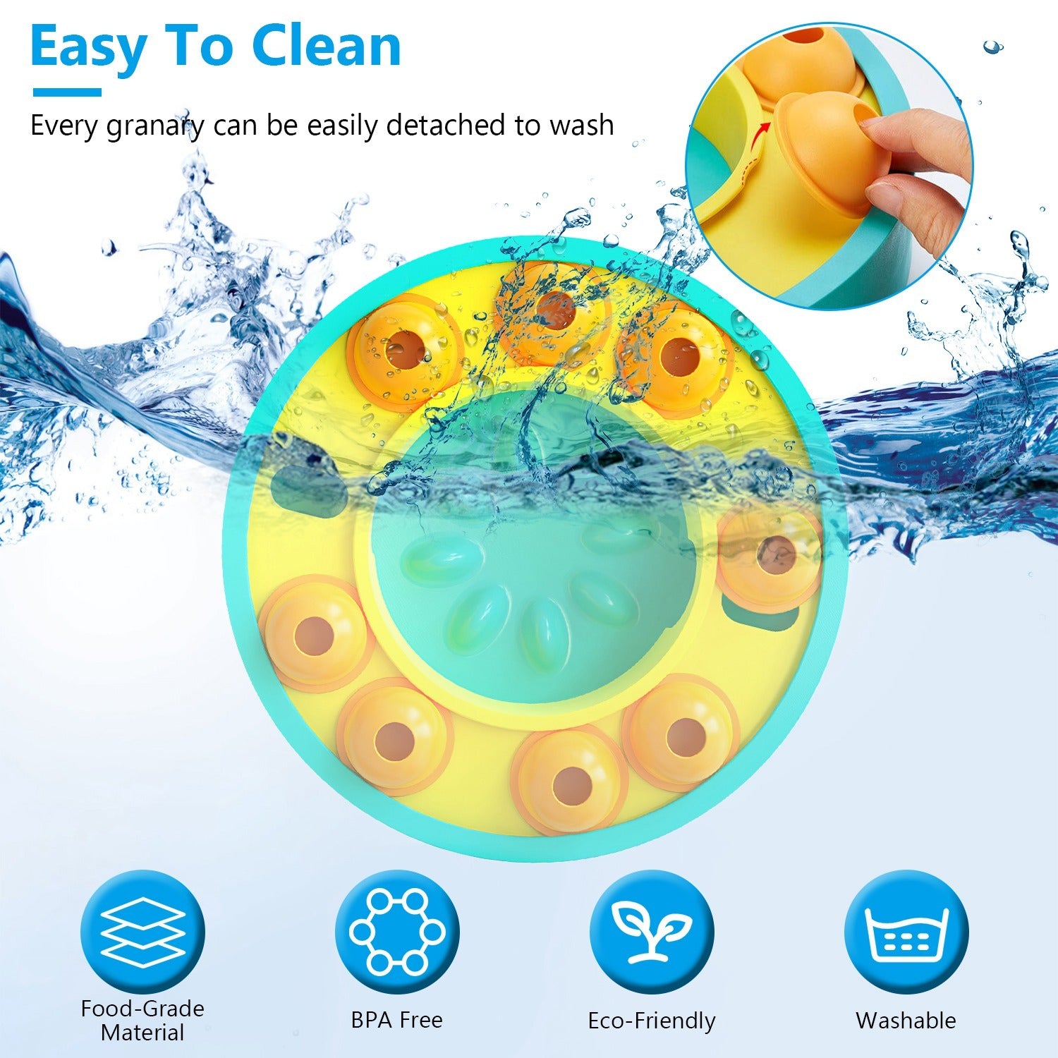 Dog Puzzle Feeder - Slow Feeding IQ Training Toy - Purrfect Pet Haven