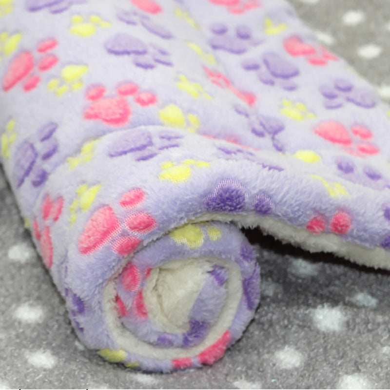 Premium Pet Bed Mat - Washable Fleece Crate Pad for Dogs & Cats All Sizes