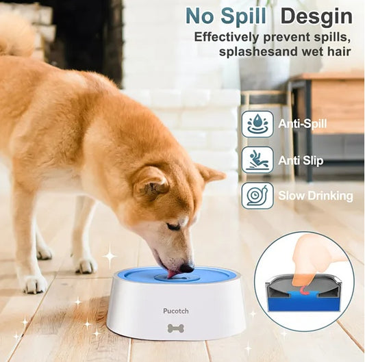 No Spill Dog Water Bowl - 2L Large