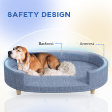 Dog Couch for Large Dogs - Washable & Elevated Sofa Bed