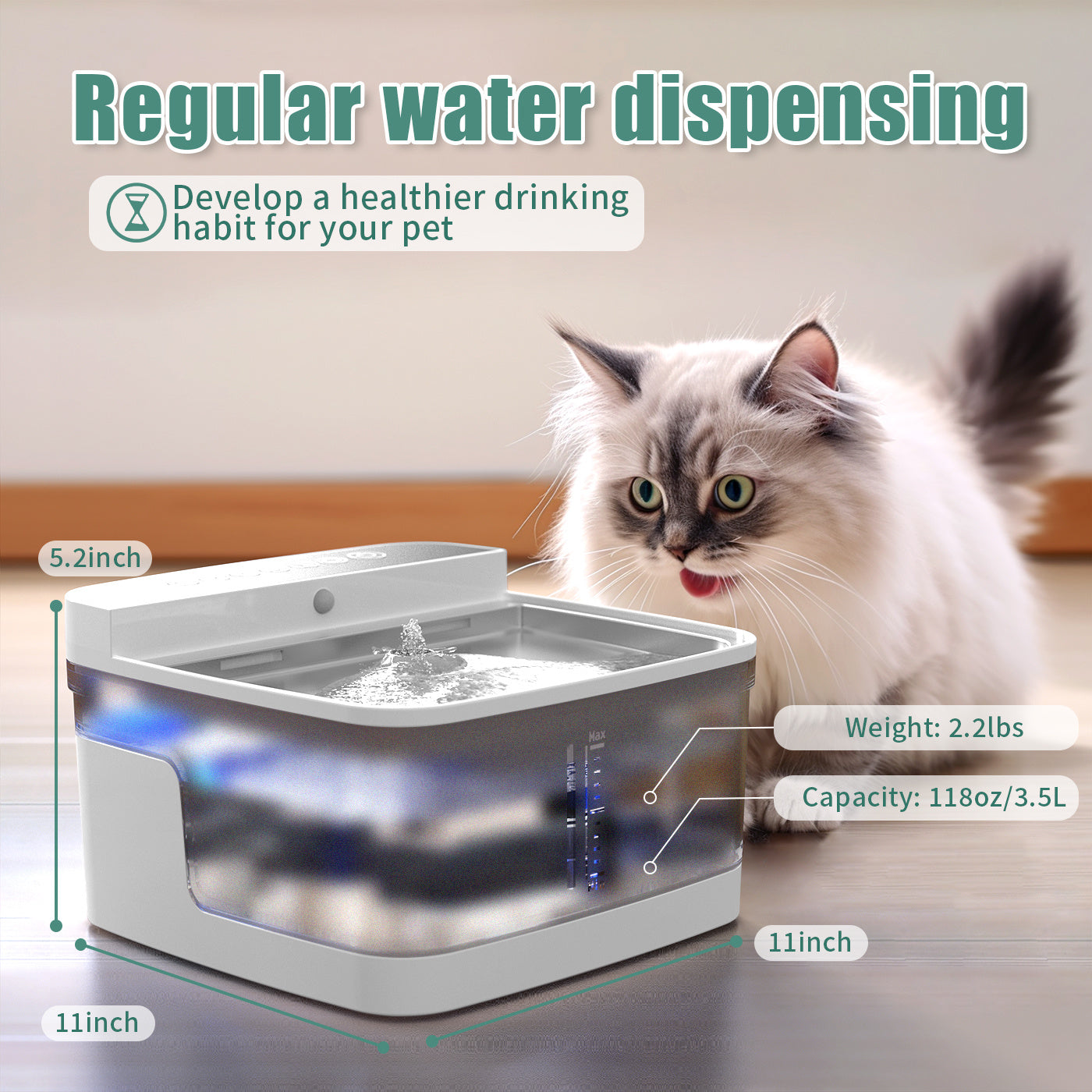 Intelligent Automatic Circulating Water Dispenser with Filter