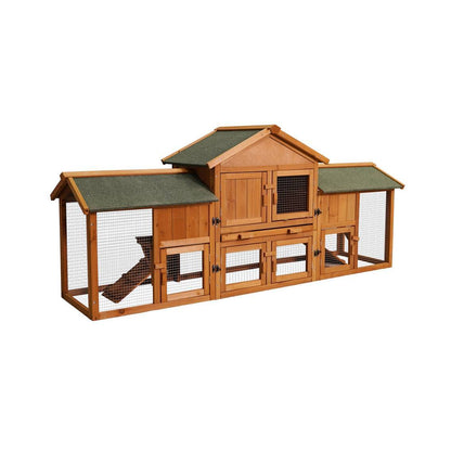 Extra-Large Bunny Cage - 2-Tier with Detachable Runs