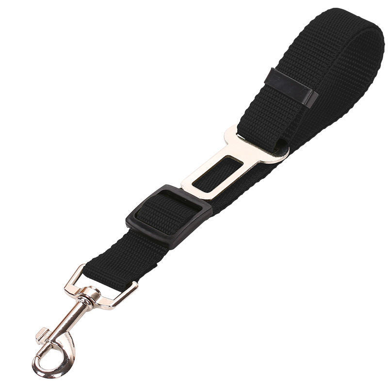 Dog Car Seat Belt - Adjustable Pet Safety Harness Leash