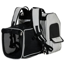 Expandable Pet Carrier Backpack - Breathable Travel for Cats Dogs