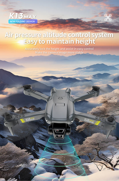 K13 Smart Pet Photography Drone with 2 Batteries - Beginner Friendly