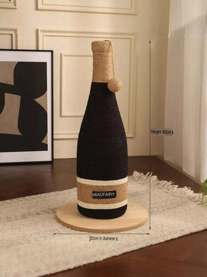 Champagne Bottle Style Cat Scratching Posts
