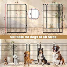 16 Piece Heavy Duty Metal Pet Sports Fence - Exercise Playpen