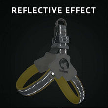 Wefulfil dog and cat harness with reflective effect for enhanced nighttime safety