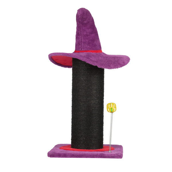 Wizard Hat Cat Scratching Post - Halloween Spooky Cat Scratcher